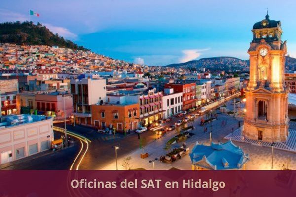 Directorio de oficinas del SAT en Hidalgo ➜ Listado con todos los municipios
