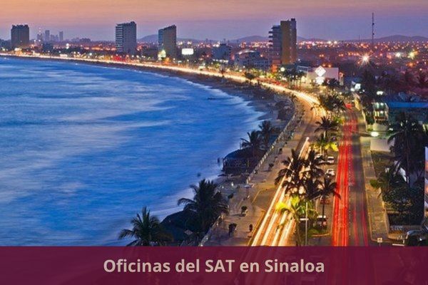Directorio de oficinas del SAT en Sinaloa ➜ Listado con todos los municipios